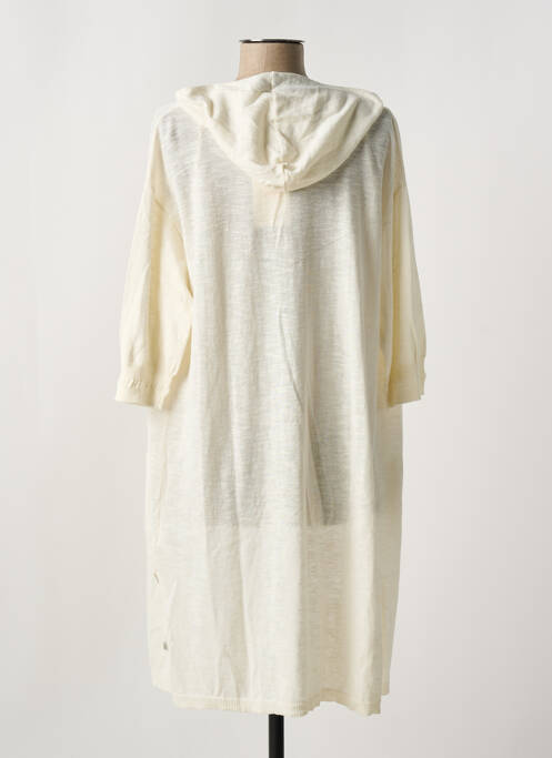 Gilet manches longues manches 3/4 beige YERSE femme