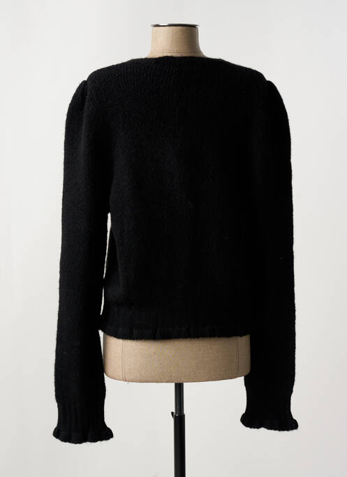Gilet manches longues stretch noir LA PETITE FRANCAISE femme