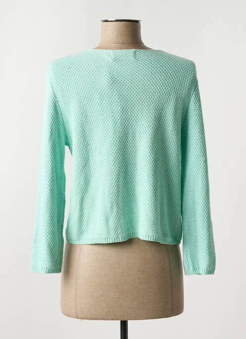 Gilet manches longues stretch bleu INDI & COLD femme