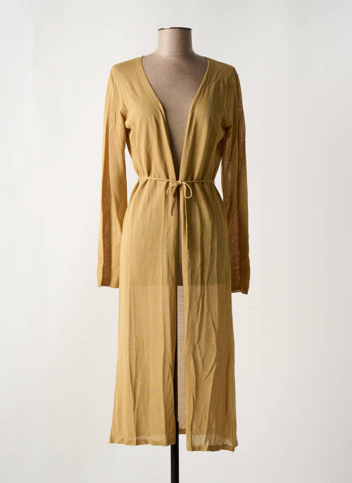 Gilet manches longues beige ZILCH pour femme