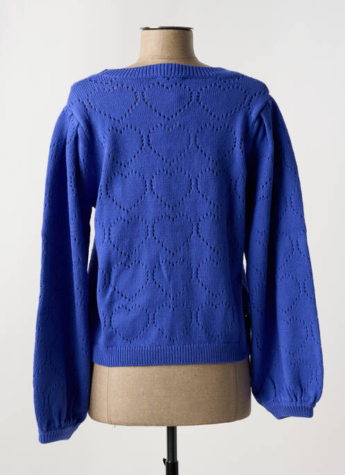 Gilet manches longues bleu FABIENNE CHAPOT pour femme