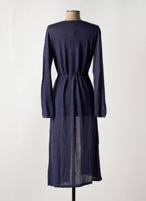 Gilet manches longues bleu ZILCH femme