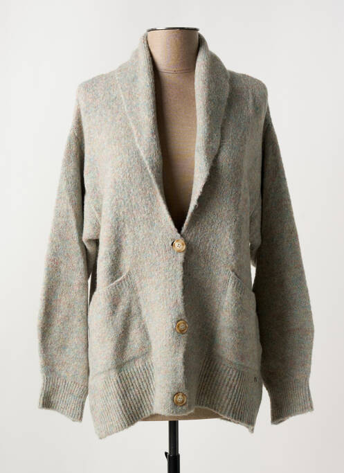 Gilet manches longues gris YERSE pour femme