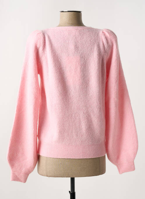 Gilet manches longues rose FABIENNE CHAPOT pour femme