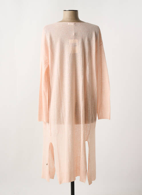 Gilet manches longues rose YERSE pour femme