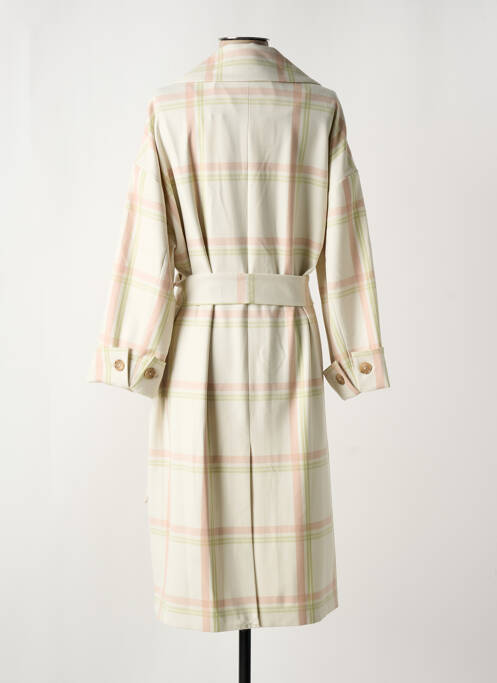 Manteau long beige YAYA pour femme