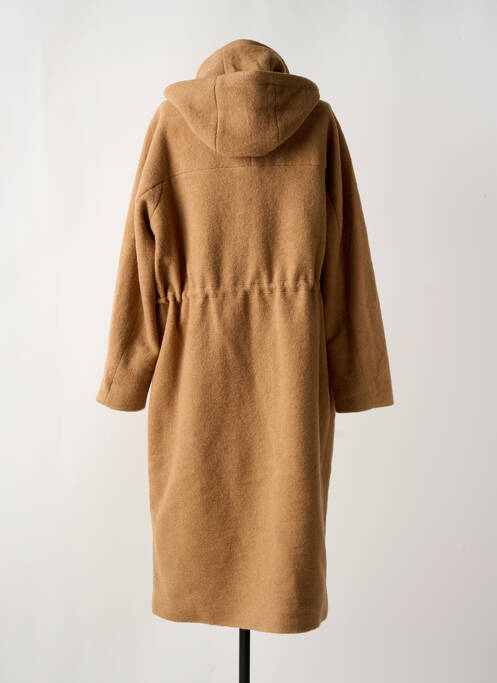 Manteau long beige ZILCH pour femme