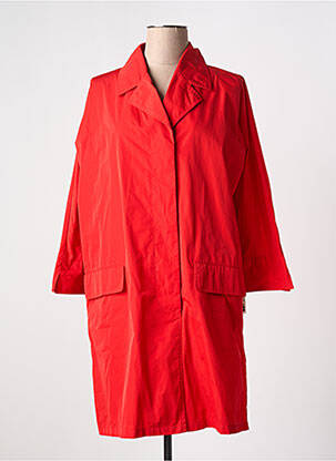 Trench poches sans capuche rouge OOF WEAR femme