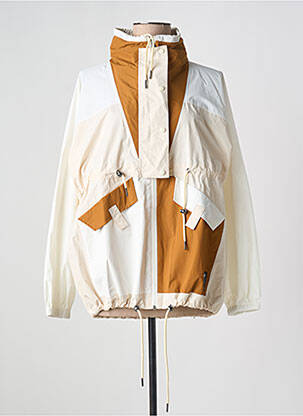 Coupe-vent poches sans capuche beige OOFWEAR femme