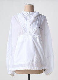 Coupe-vent manches longues a capuche blanc OOF WEAR femme