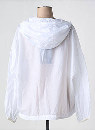 Coupe-vent manches longues a capuche blanc OOF WEAR femme