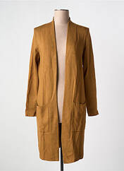 Gilet manches longues marron ZILCH pour femme seconde vue