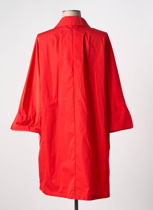 Trench poches sans capuche rouge OOF WEAR femme