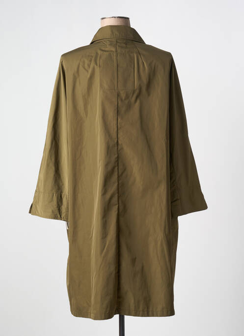 Trench poches sans capuche vert OOF WEAR femme