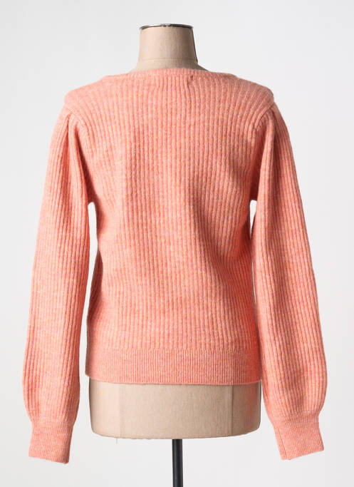 Pull coupe cintrée manches longues rose SCOTCH & SODA femme