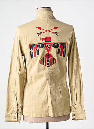 Veste casual coupe droite beige FIVE femme