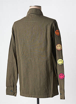 Veste casual coupe droite vert FIVE femme