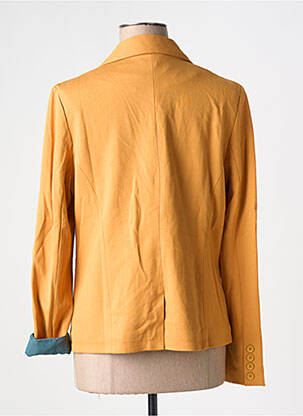 Blazer poches jaune ZILCH femme
