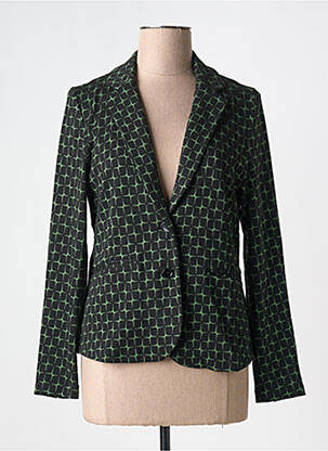 Veste casual col tailleur noir ZILCH femme