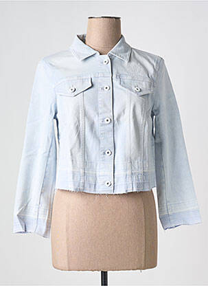Veste casual coupe droite bleu MARC AUREL femme
