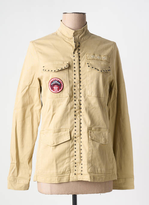 Veste casual beige FIVE pour femme