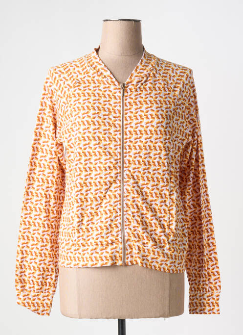 Veste casual jaune ZILCH pour femme