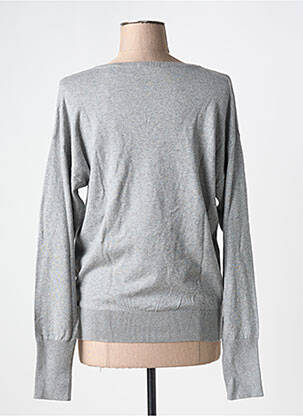 Pull col v manches longues gris SCOTCH & SODA femme