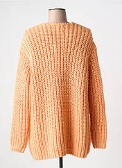 Gilet manches longues orange YAYA pour femme seconde vue