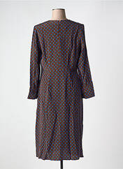 Robe mi-longue marron TOUPY pour femme seconde vue