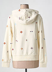 Sweat-shirt à capuche beige SCOTCH & SODA pour femme seconde vue