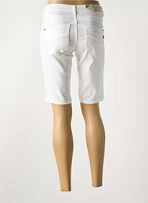 Short fermeture zippée sous rabat boutonné taille normale blanc CREAM femme