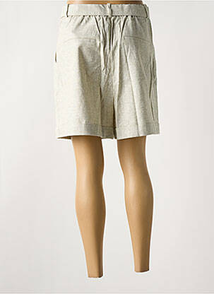 Bermuda coupe droite beige CLOUD9 femme