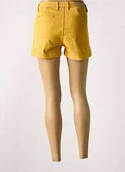Short jaune DENIM STUDIO pour femme seconde vue