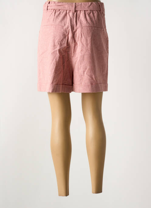 Bermuda coupe droite rose CLOUD9 femme