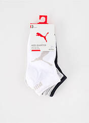 Chaussettes blanc PUMA pour enfant seconde vue