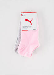Chaussettes rose PUMA pour fille seconde vue