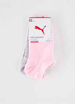 Chaussettes rose PUMA pour fille