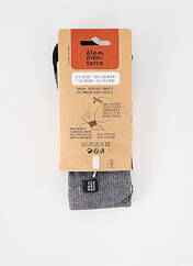 Chaussettes gris ELEMENTERRE pour enfant seconde vue