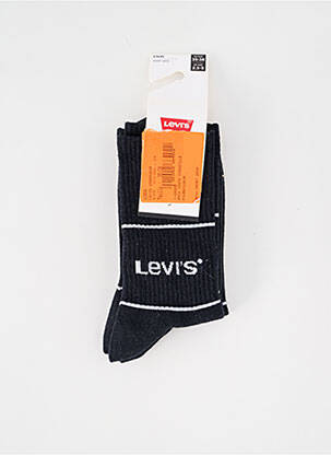 Chaussettes noir LEVIS pour femme