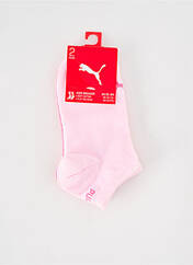 Chaussettes rose PUMA pour fille seconde vue