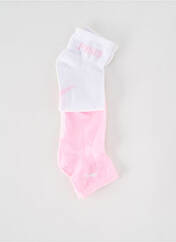 Chaussettes rose PUMA pour fille seconde vue