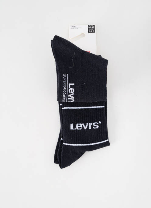 Chaussettes noir LEVIS femme