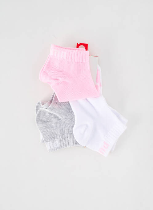 Chaussettes rose PUMA pour fille