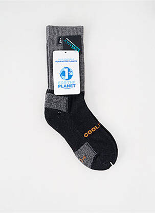 Chaussettes stretch noir RYWAN unisexe