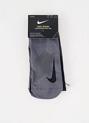 Chaussettes stretch gris NIKE femme