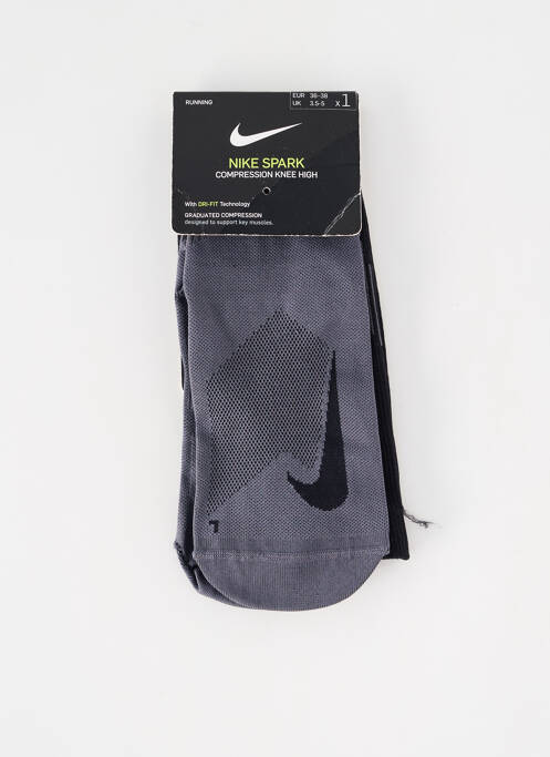 Chaussettes gris NIKE pour femme