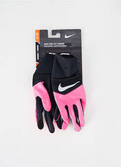 Gants rose NIKE pour femme seconde vue