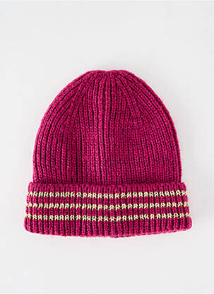 Bonnet stretch violet PIECES femme