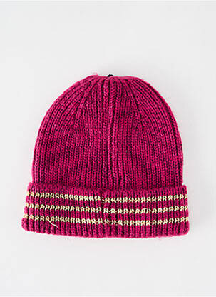 Bonnet stretch violet PIECES femme