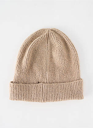 Bonnet stretch beige PIECES femme